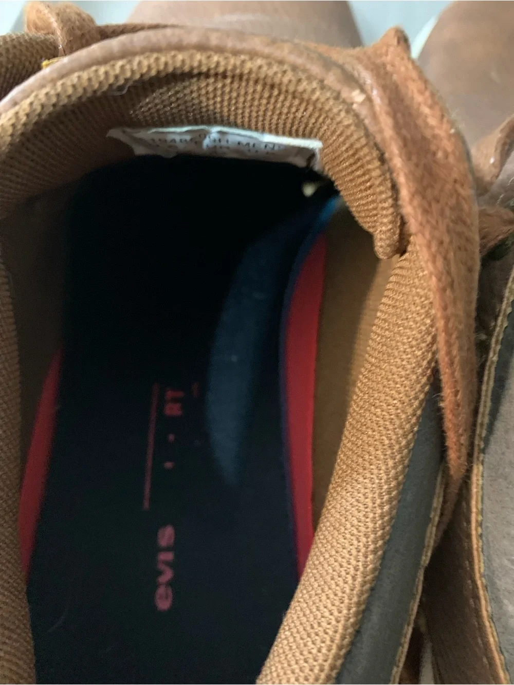 Levi's Men's Brown Leather Lace-Up Casual Shoes b1/17
